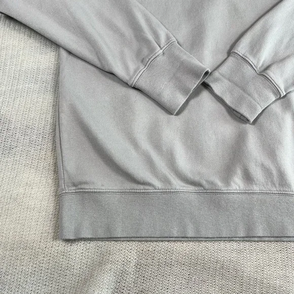 Nike Crewneck Sweatshirt Youth‎ Large Gray Embroidered Logo Big Swoosh Retro Gym - Picture 4 of 14